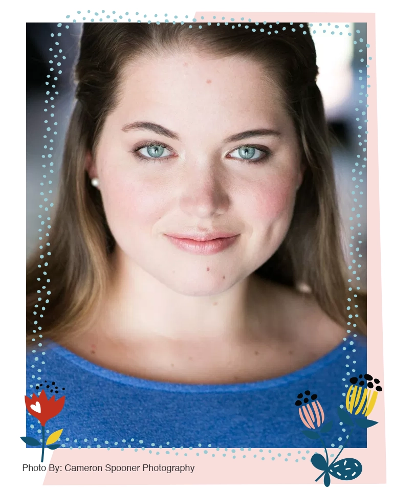 Headshot of Jessica Peterson Actor by Cameron Spooner Photography